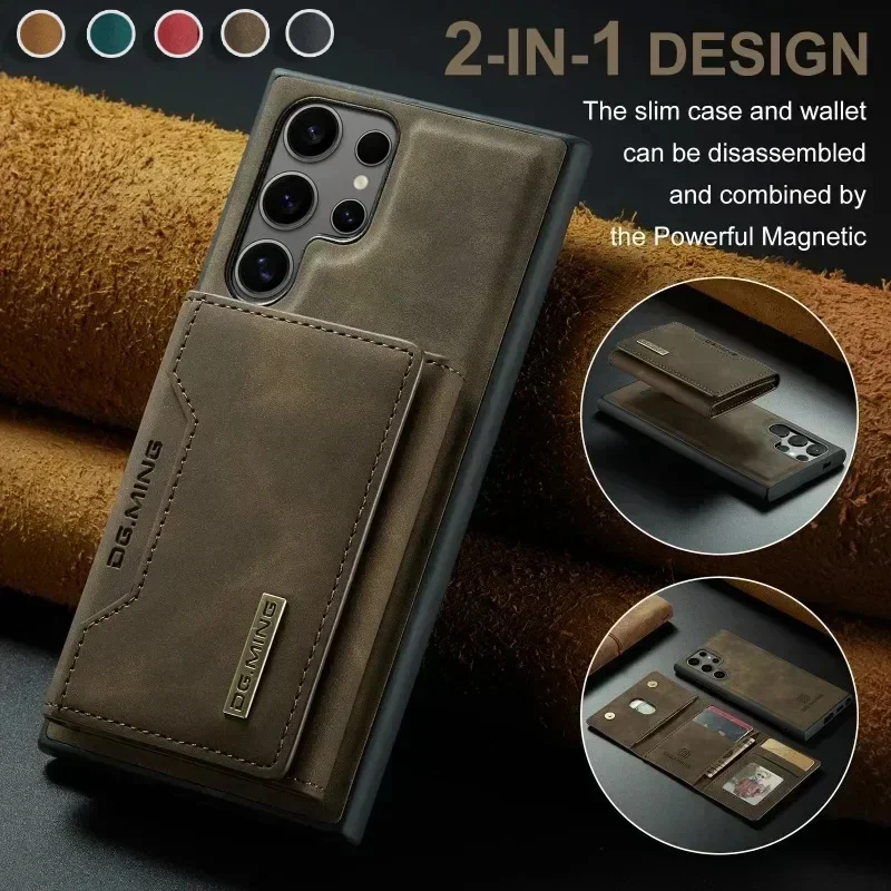 2 in 1 Detachable Wallet Card Holder Phone Case for Samsung Galaxy S24 S23 FE S22 Ultra S21 S20 Plus A15 A55 A35 Leather Cover
2 in 1 Detachable Wallet Card Holder Phone Case for Samsung Galaxy S24 S23 FE S22 Ultra S21 S20 Plus A15 A55 A35 Leather Cover
