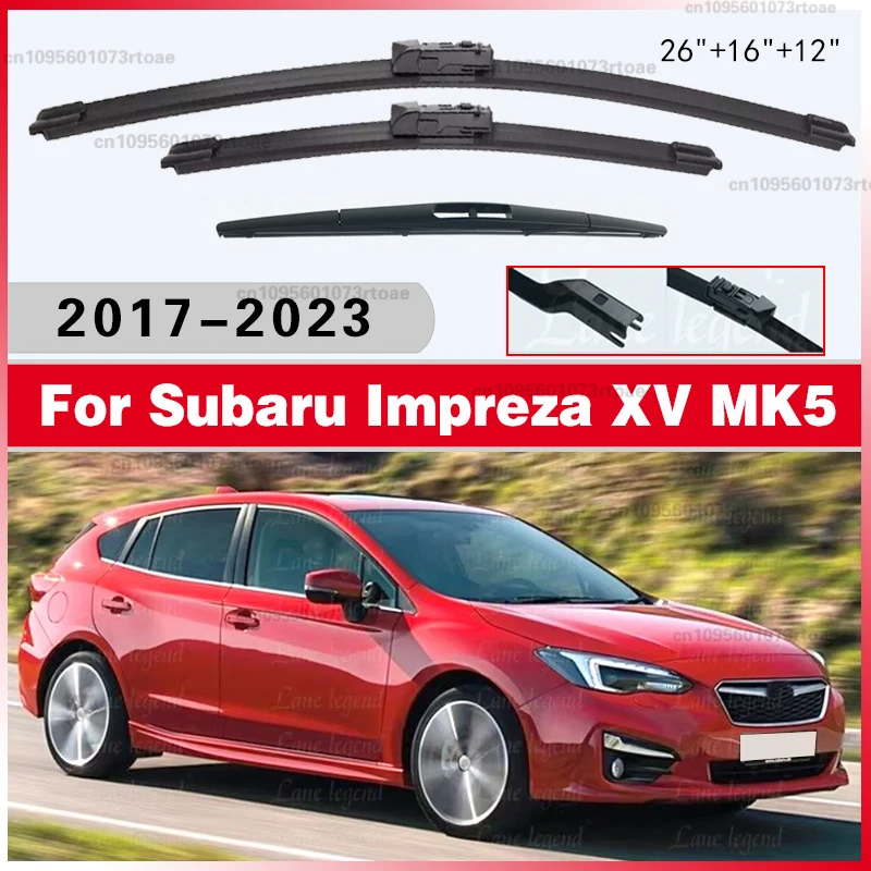Windscreen Car Accessories 2018 2019 2020 2021 2022 For Subaru Impreza XV MK5 GK GT 2017-2023 Front Rear Wiper Blades Windshield
Windscreen Car Accessories 2018 2019 2020 2021 2022 For Subaru Impreza XV MK5 GK GT 2017-2023 Front Rear Wiper Blades Windshield