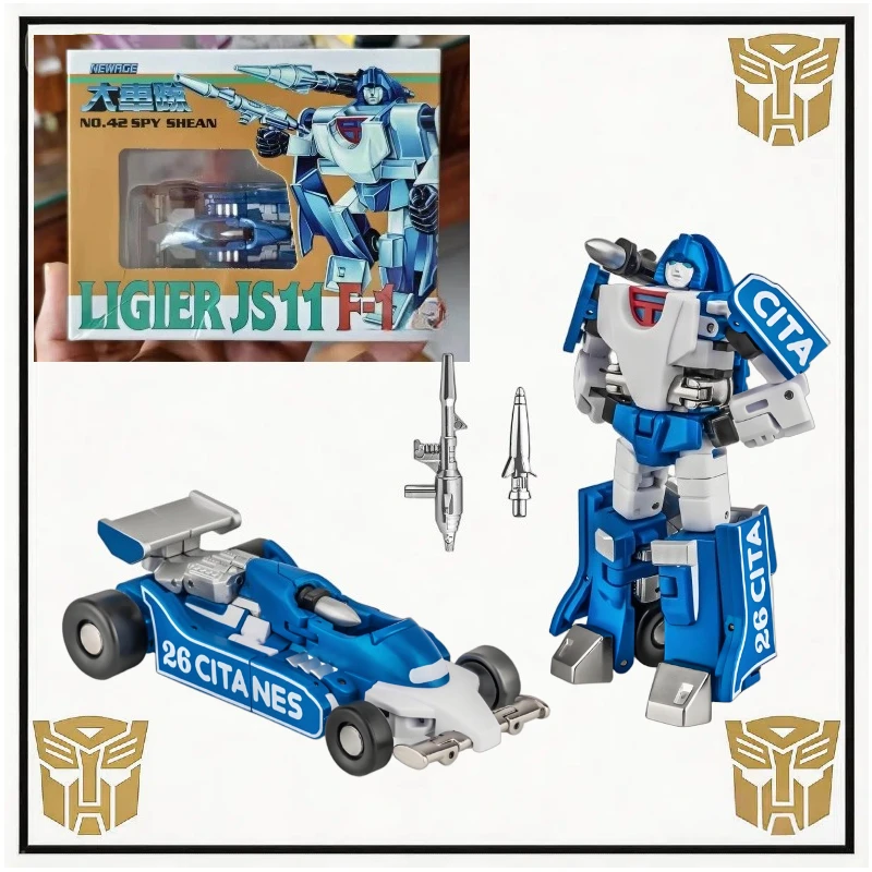 【Spot Goods】NewAge NA H42 Shean Mirage Legends Scale Transformable Figure F1 Racing Car Mode Diecast Feet Model Toy Gift
【Spot Goods】NewAge NA H42 Shean Mirage Legends Scale Transformable Figure F1 Racing Car Mode Diecast Feet Model Toy Gift