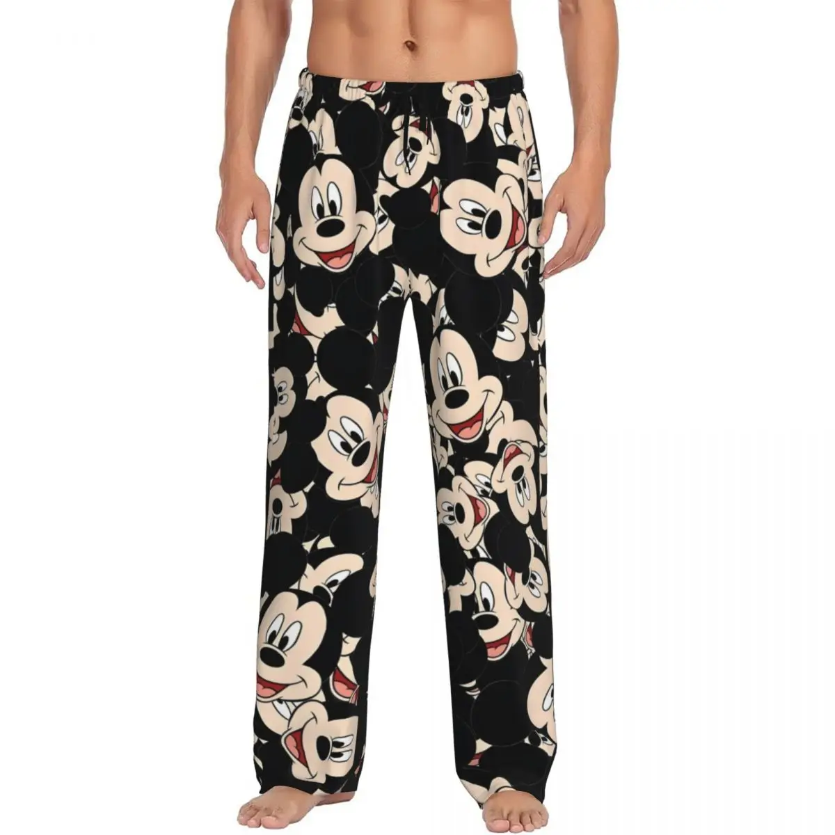 Custom Men Mickey Mouse Pajama Pants Printed Cartoon Character Sleep Sleepwear Bottoms with Pockets
Custom Men Mickey Mouse Pajama Pants Printed Cartoon Character Sleep Sleepwear Bottoms with Pockets