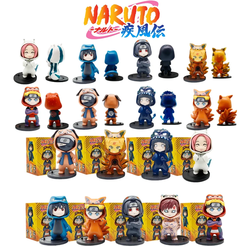 9pcs New Naruto Q-version Figurine Naruto Kakashi Sakura Sasuke Anime Peripheral Figurine Model Doll Blind Box Ornament Toy Gift
9pcs New Naruto Q-version Figurine Naruto Kakashi Sakura Sasuke Anime Peripheral Figurine Model Doll Blind Box Ornament Toy Gift