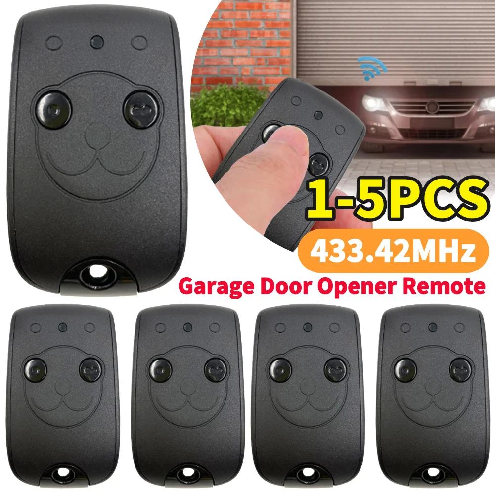 1-5Pcs 433.42MHz Garage Gate Remote Control for SOMFY Keytis NS 2 RTS / Keytis NS 4 RTS Securitys Remote Cloning Key Easy To Use
1-5Pcs 433.42MHz Garage Gate Remote Control for SOMFY Keytis NS 2 RTS / Keytis NS 4 RTS Securitys Remote Cloning Key Easy To Use