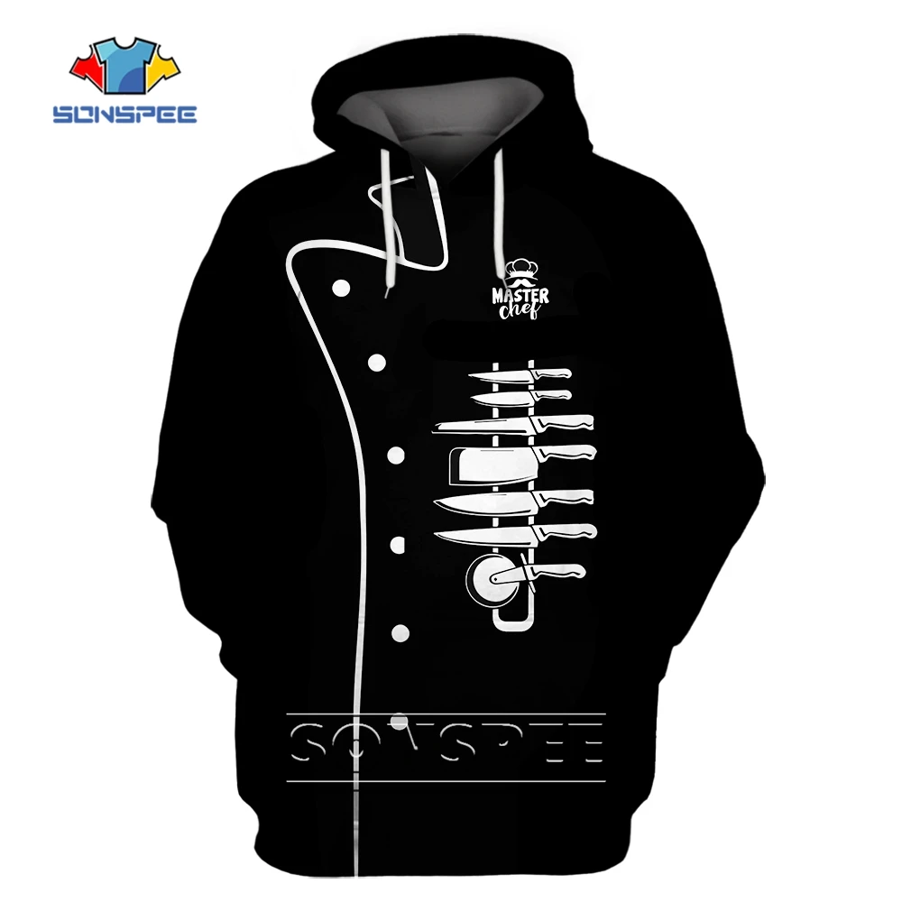 SONSPEE Cooking Master Chef Custom Name Casual Hoodies O-Neck Sweatshirt Women Oversized 3D Printed Knives Serial Clothing
SONSPEE Cooking Master Chef Custom Name Casual Hoodies O-Neck Sweatshirt Women Oversized 3D Printed Knives Serial Clothing