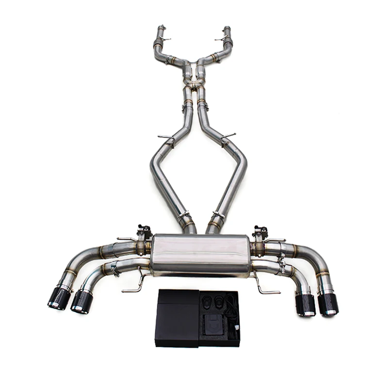 Stainless Steel Exhaust Pipe System For Alfa Romeo Giulia Quadrifoglio 2.9T V6 2016-2024 Valvetronic Muffler Catback
Stainless Steel Exhaust Pipe System For Alfa Romeo Giulia Quadrifoglio 2.9T V6 2016-2024 Valvetronic Muffler Catback