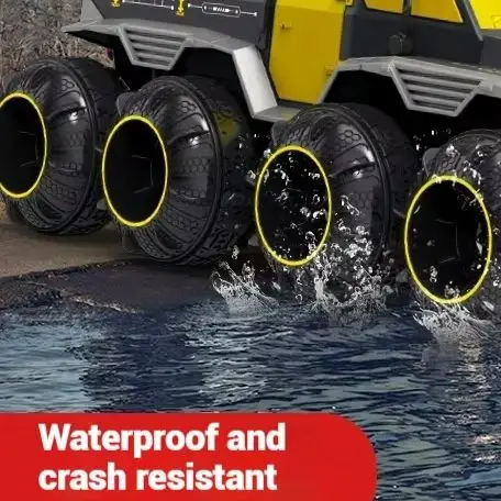 8Wd Waterproof Rc Car 2.4G Amphibious 8 Wheel Remote Control Truck Climbing Off Road Armored Vehicles Children's Toys Boys Gift
8Wd Waterproof Rc Car 2.4G Amphibious 8 Wheel Remote Control Truck Climbing Off Road Armored Vehicles Children's Toys Boys Gift