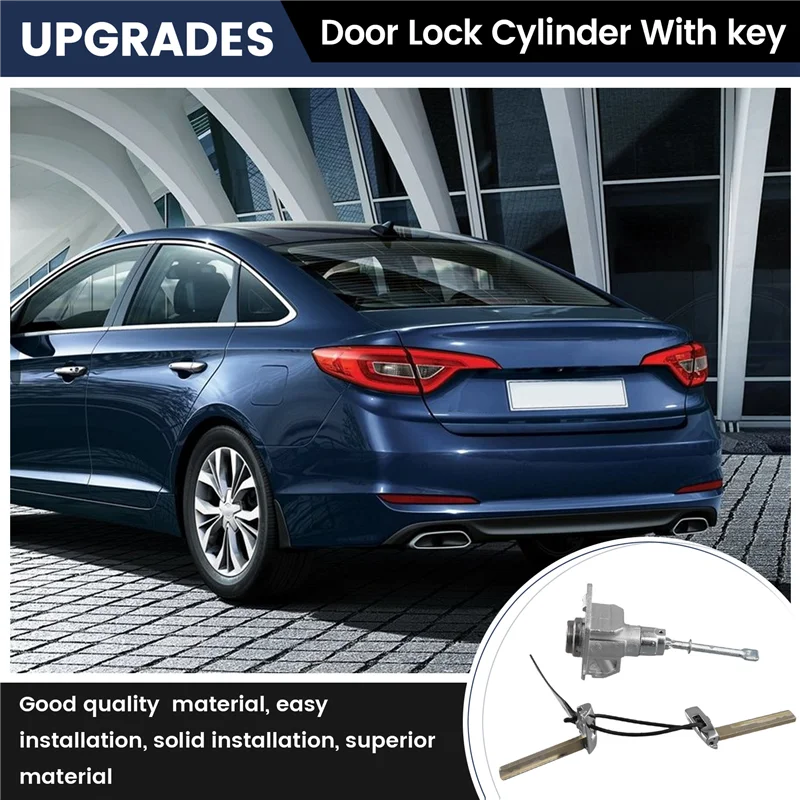 Left Front Driver Side Door Lock Cylinder With Keys 81970C5A00 81970-C5A00 For Hyundai Sonata 1.6L 2.0L 2.4L-B51B
Left Front Driver Side Door Lock Cylinder With Keys 81970C5A00 81970-C5A00 For Hyundai Sonata 1.6L 2.0L 2.4L-B51B