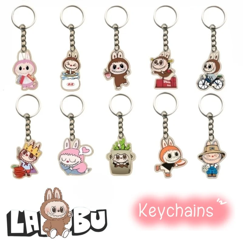 Labubu Cute Peripherals Cartoon Keychains Student School Bags Backpacks Personalized Creative Pendants Decorative Holiday Gifts
Labubu Cute Peripherals Cartoon Keychains Student School Bags Backpacks Personalized Creative Pendants Decorative Holiday Gifts