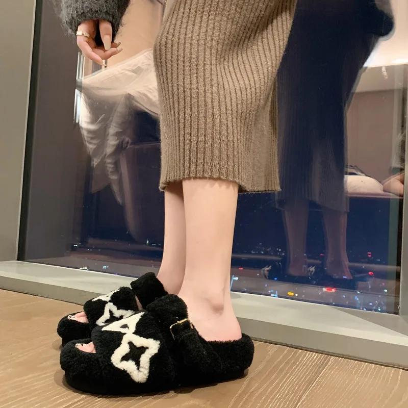 2026 New Women Shoes Fashion Plush Platform Slippers for Woman Comfortable Vacation Casual Shoes Designer Shoes Zapatos De Mujer
2026 New Women Shoes Fashion Plush Platform Slippers for Woman Comfortable Vacation Casual Shoes Designer Shoes Zapatos De Mujer