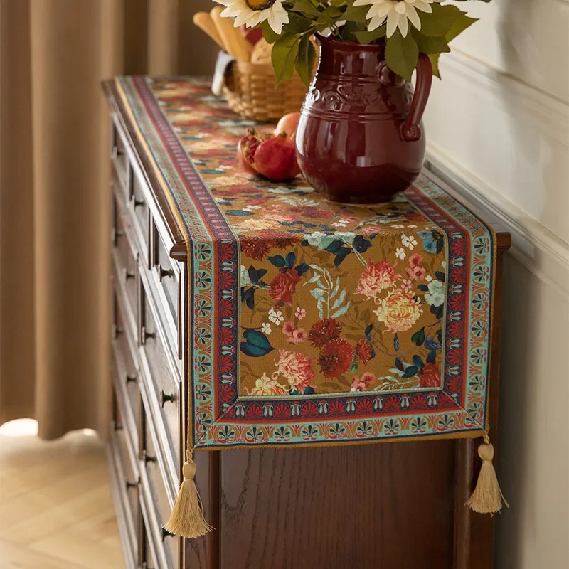 Retro American Style Table Flag European Decoration Table Mat Coffee Table TV Cabinet Soft Mounted Mat Long Strip Tablecloth
Retro American Style Table Flag European Decoration Table Mat Coffee Table TV Cabinet Soft Mounted Mat Long Strip Tablecloth