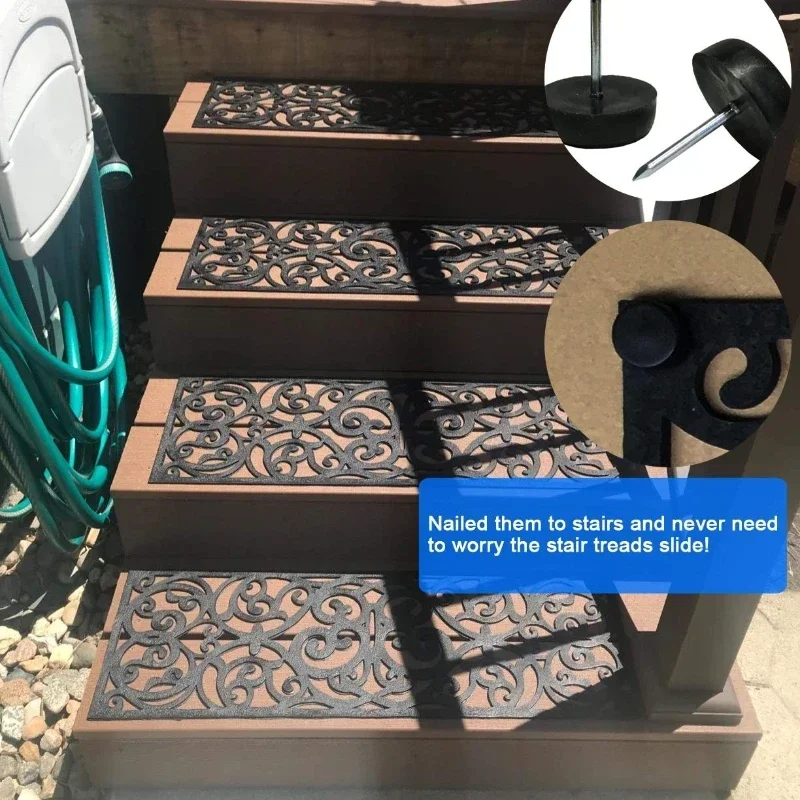 1pcs New Top Quality Hollow Design Stair Treads Durable Outdoor Safety Step Mats for Home Stairs and Yard Safety Home Decoration
1pcs New Top Quality Hollow Design Stair Treads Durable Outdoor Safety Step Mats for Home Stairs and Yard Safety Home Decoration