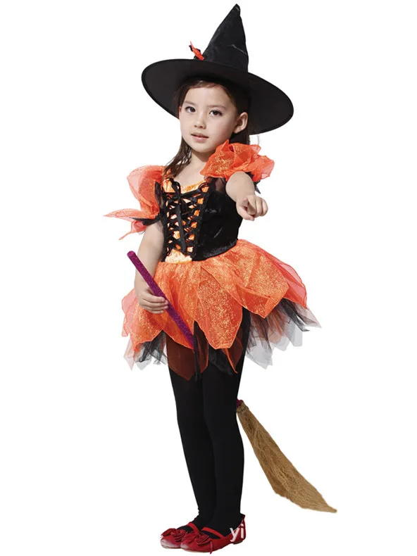 Halloween Childrens Witch Party COS Costume Witch Party Costume Kids' Halloween Outfit Magic Wicca Style Female Character Dress
Halloween Childrens Witch Party COS Costume Witch Party Costume Kids' Halloween Outfit Magic Wicca Style Female Character Dress