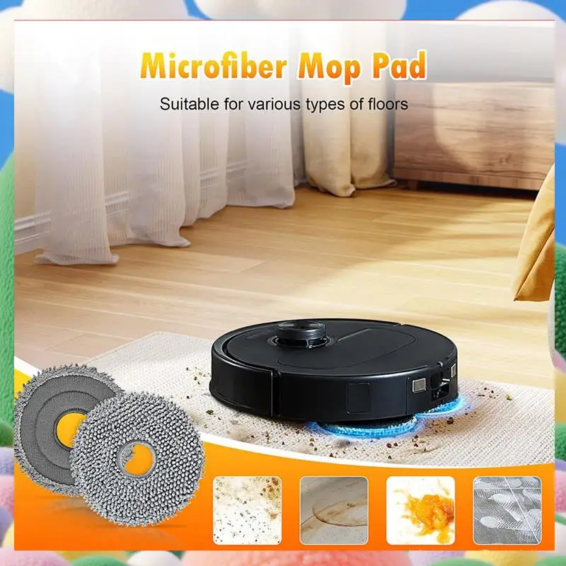Suitable For Roborock Sweeping Robot Qrevo Pro Mop Cloth Made Of High Quality Materials-AS97
Suitable For Roborock Sweeping Robot Qrevo Pro Mop Cloth Made Of High Quality Materials-AS97