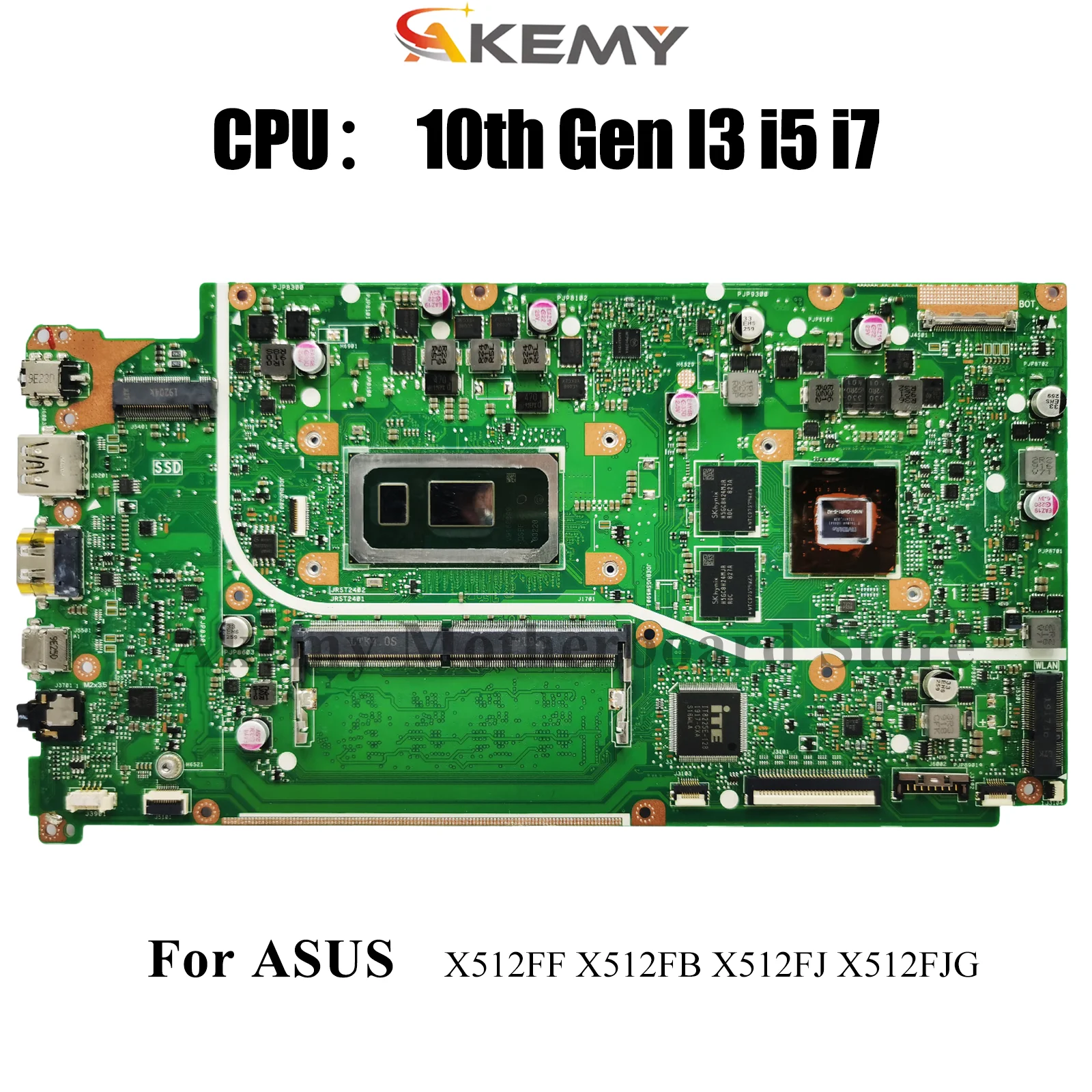 X512FF Материнская плата для ноутбука ASUS VivoBook X512FF X512FL X512FJ X512FJG X512FB V5000F X512FLC X512F Материнская плата 10-го поколения I3 i5 i7 
X512FF Материнская плата для ноутбука ASUS VivoBook X512FF X512FL X512FJ X512FJG X512FB V5000F X512FLC X512F Материнская плата 10-го поколения I3 i5 i7