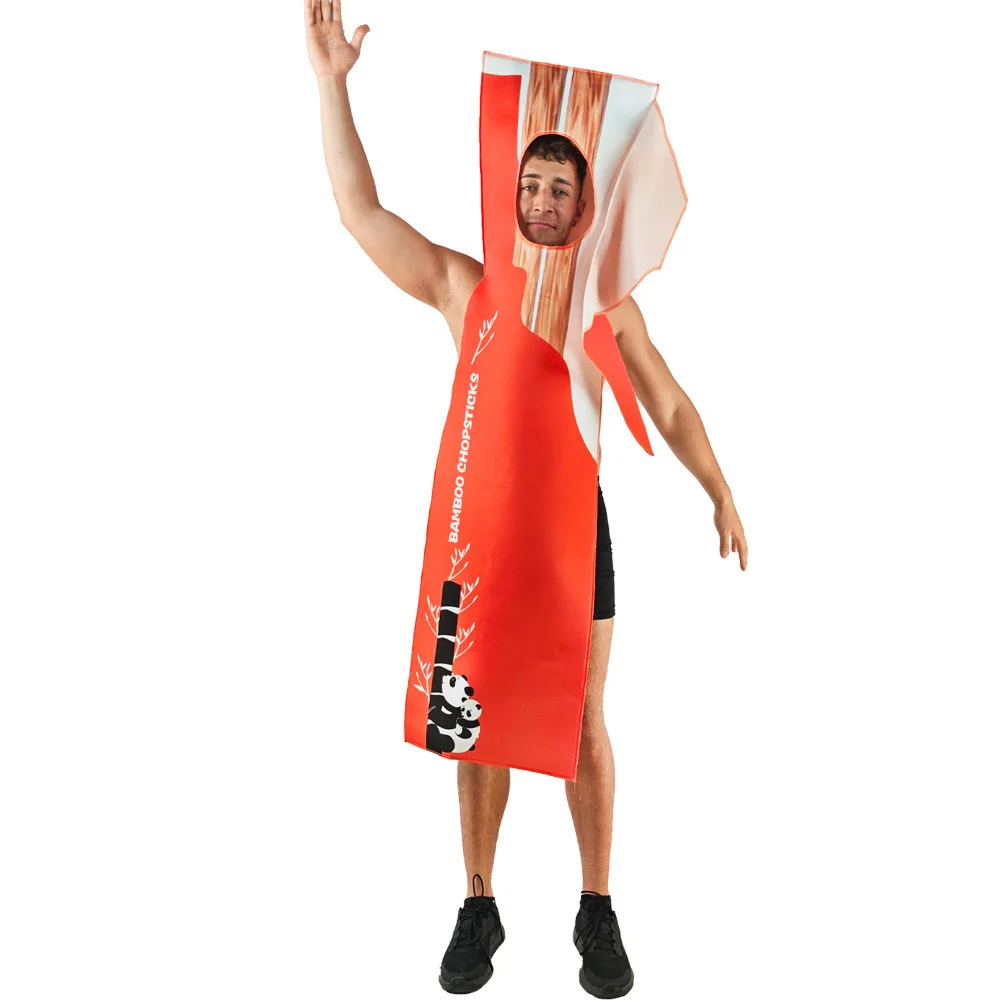 Funny Cooking Pick Food Adult Chopsticks Costume Asian Eating Utensils Fancy Dress Up Carnival Party Costume For Women Men
Funny Cooking Pick Food Adult Chopsticks Costume Asian Eating Utensils Fancy Dress Up Carnival Party Costume For Women Men