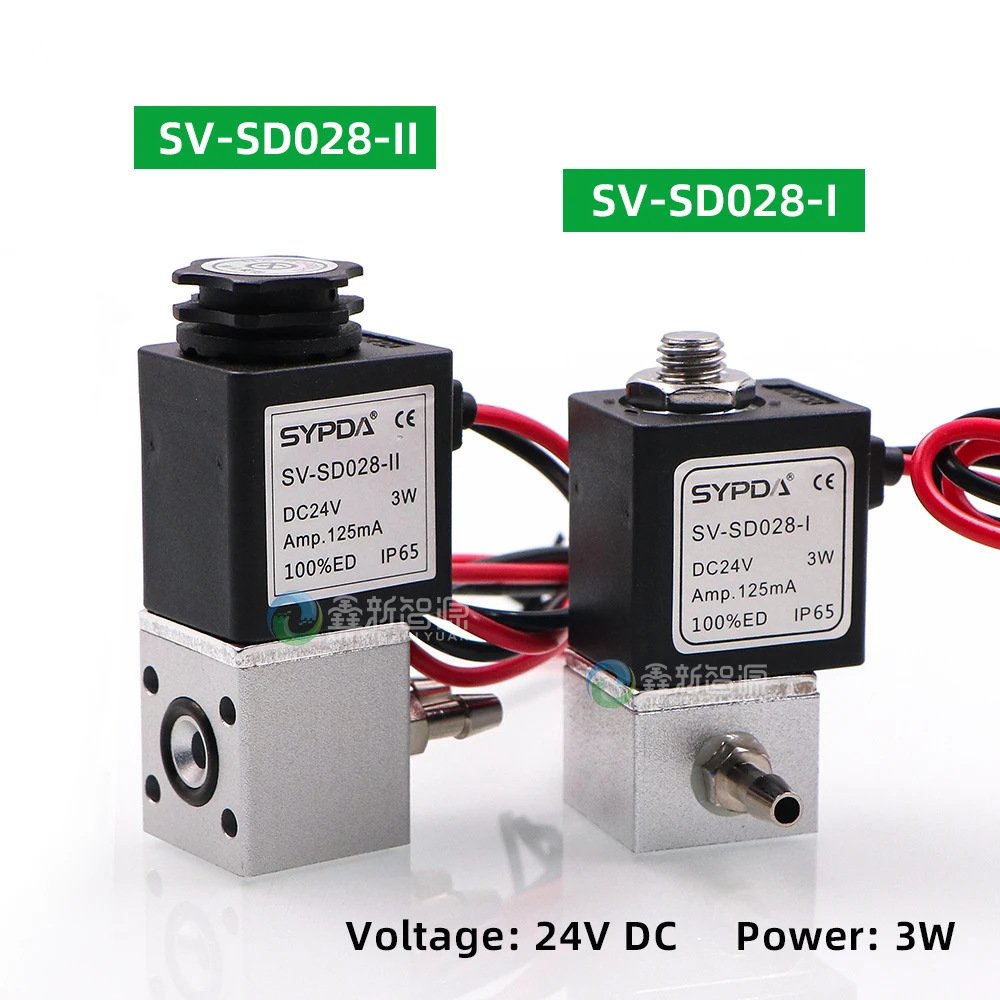 UV Printer SYPDA 2-Way Solenoid Valve DC24V 3W for Digital Printing Machine SV-SD028-II Ink Tank Magnetic Valve
UV Printer SYPDA 2-Way Solenoid Valve DC24V 3W for Digital Printing Machine SV-SD028-II Ink Tank Magnetic Valve