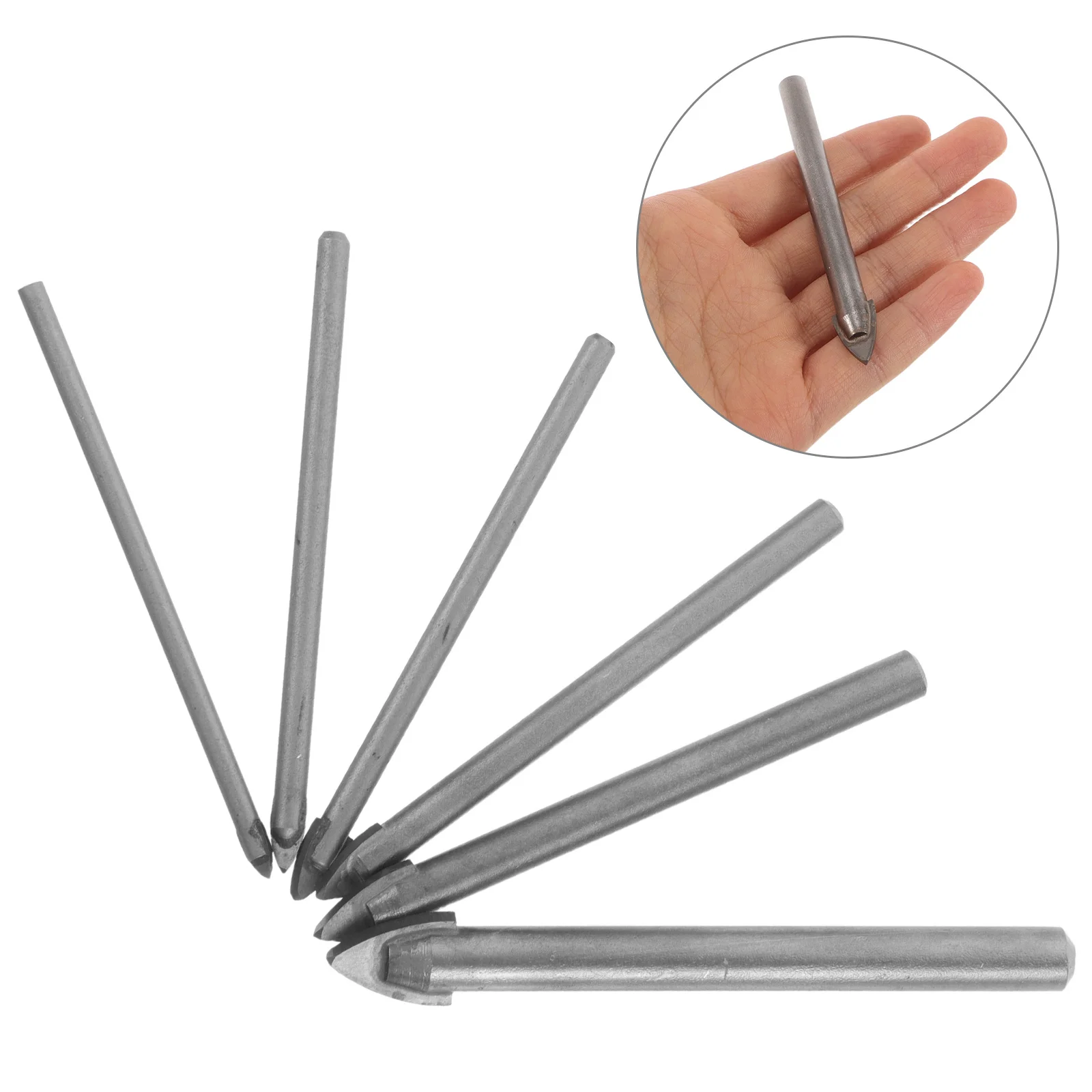 6Pcs Precision Glass Drill Bits Set for Smooth Perforation in Windshield Ceramic Tile 3-10mm Glass Drill Bits Windshield Tools
6Pcs Precision Glass Drill Bits Set for Smooth Perforation in Windshield Ceramic Tile 3-10mm Glass Drill Bits Windshield Tools