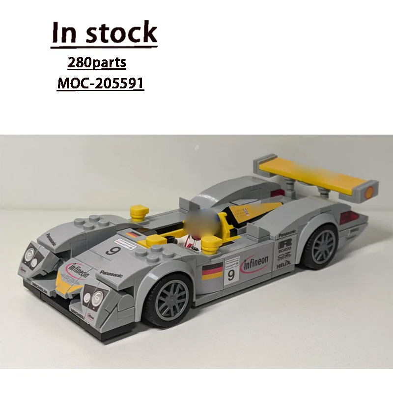 MOC-205591 Новая городская достопримечательность, спортивный гоночный автомобиль, модель строительного блока, 280 деталей, детский строительный блок на день рождения для мальчиков, игрушка в подарок
MOC-205591 Новая городская достопримечательность, спортивный гоночный автомобиль, модель строительного блока, 280 деталей, детский строительный блок на день рождения для мальчиков, игрушка в подарок