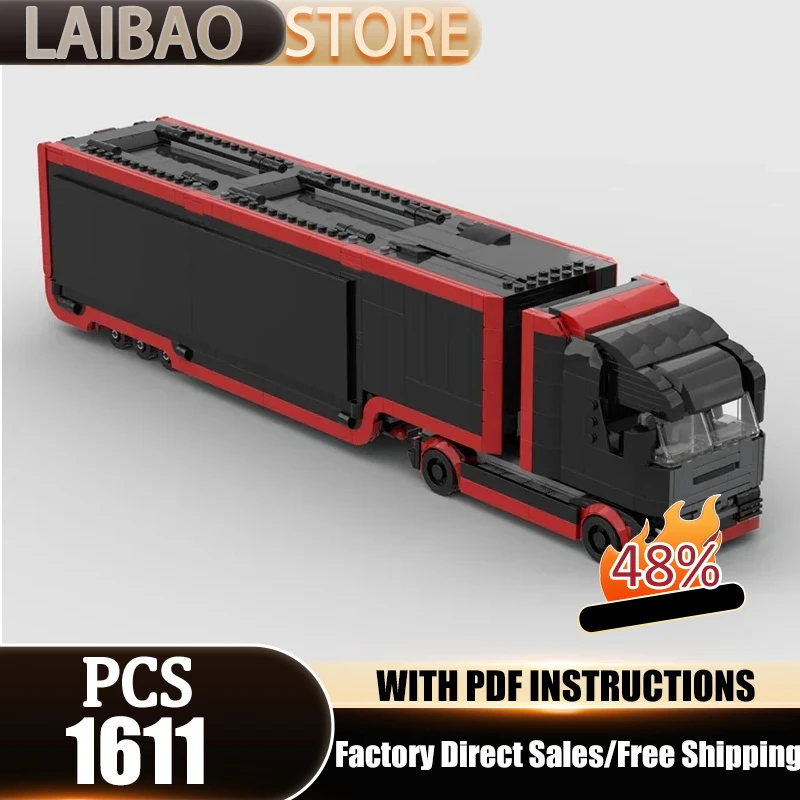 F1 Truck for Speed Champions V1 Model Moc Building Blocks Technology Brick DIY Assembly Holiday SuperCar Gifts Construction Toys
F1 Truck for Speed Champions V1 Model Moc Building Blocks Technology Brick DIY Assembly Holiday SuperCar Gifts Construction Toys