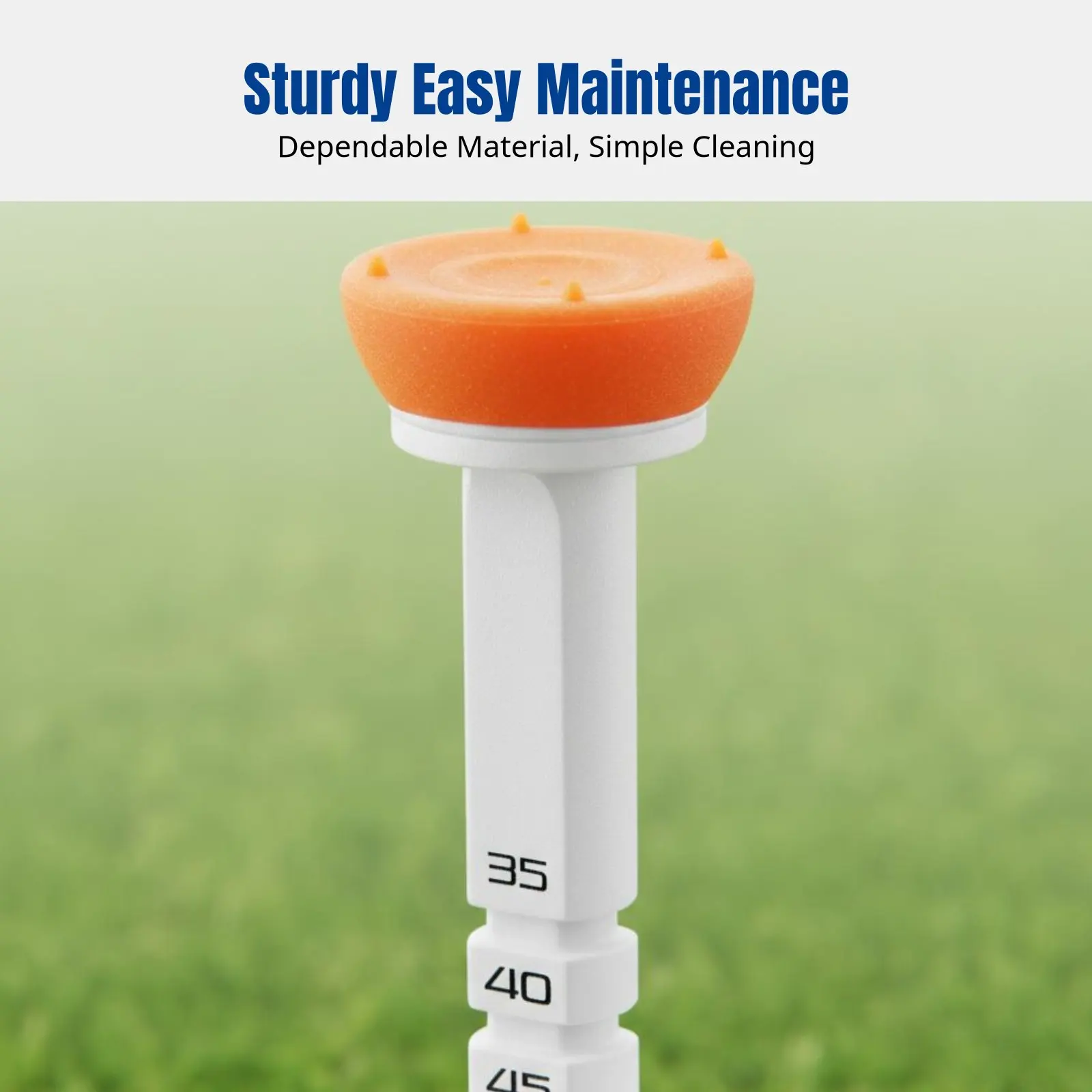 Sports Ball Holder, Adjustable Plastic Tee with Scale, Multifunctional Driving Practice Accessory
Sports Ball Holder, Adjustable Plastic Tee with Scale, Multifunctional Driving Practice Accessory