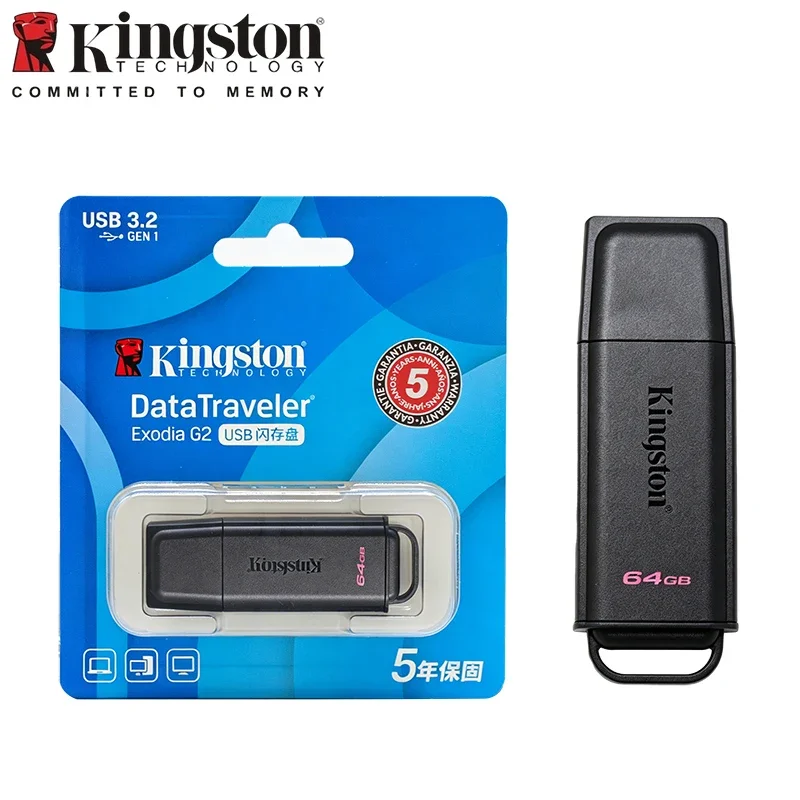 Kingston Data Traveler Exodia USB Flash Drive USB 3.2 Pen Drive DTXG2 64GB 128GB 256GB 512GB U Disk Memory Stick for Computer
Kingston Data Traveler Exodia USB Flash Drive USB 3.2 Pen Drive DTXG2 64GB 128GB 256GB 512GB U Disk Memory Stick for Computer