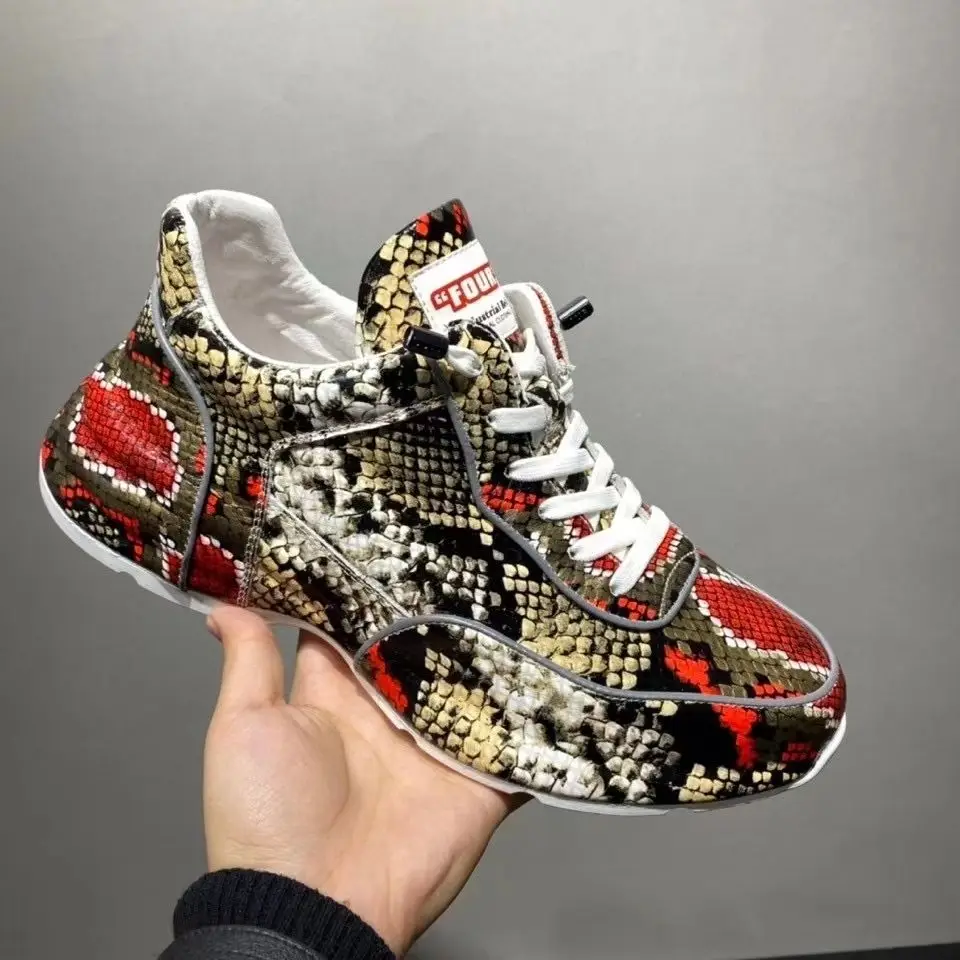 2022 new snake pattern heightening men's shoes trendy fashion all-match old shoes leather casual sports shoes men
2022 new snake pattern heightening men's shoes trendy fashion all-match old shoes leather casual sports shoes men