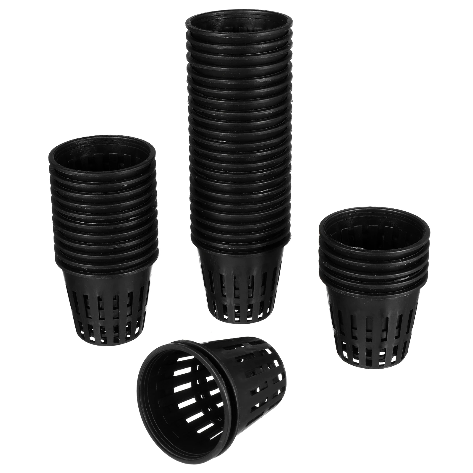 40pcs Soilless Culture Planting Net Cup Durable Plastic Flower Pot for Balcony Garden Black Succulent Cactus Container
40pcs Soilless Culture Planting Net Cup Durable Plastic Flower Pot for Balcony Garden Black Succulent Cactus Container