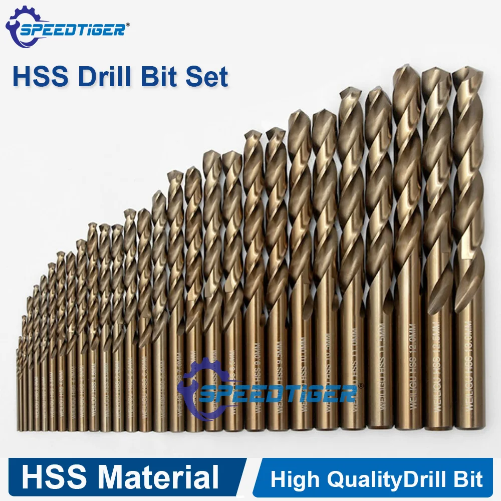 4341 High Speed Steel Fully Ground Twist Drill Bit Straight Shank High Hardness Drill for Plastic Iron Stainless Steel 1.0-13mm
4341 High Speed Steel Fully Ground Twist Drill Bit Straight Shank High Hardness Drill for Plastic Iron Stainless Steel 1.0-13mm