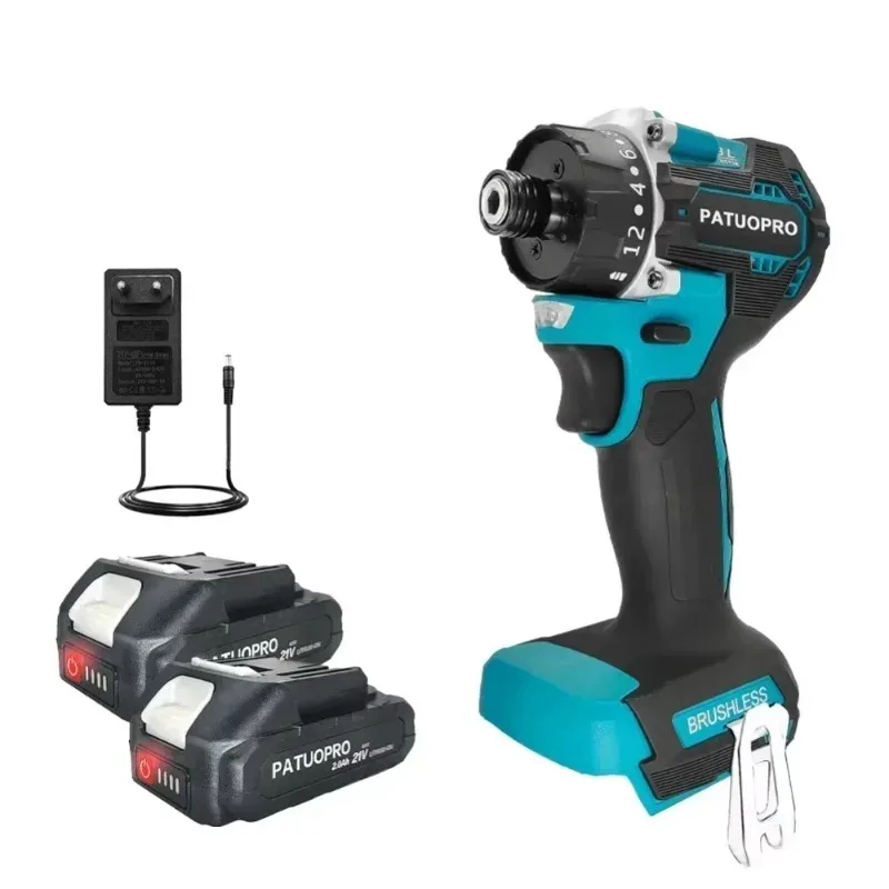【Hot Item】2-Speed Brushless Electric Screwdriver Compact Handheld 1/4inch Hex Electric Drill Screw Driver For 18v Battery
【Hot Item】2-Speed Brushless Electric Screwdriver Compact Handheld 1/4inch Hex Electric Drill Screw Driver For 18v Battery