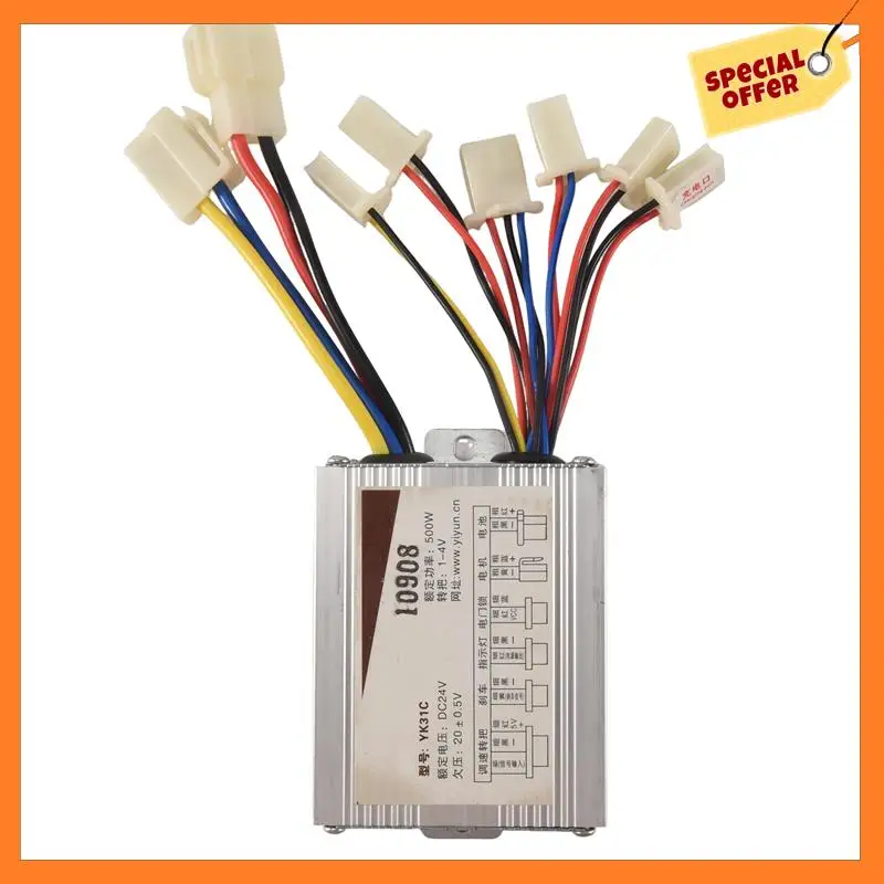 AD08-24V 500W DC Electric Bike Motor Brushed Controller Box With Brush Controller Long Line Turn Handlebar For Electric Bicycle
AD08-24V 500W DC Electric Bike Motor Brushed Controller Box With Brush Controller Long Line Turn Handlebar For Electric Bicycle