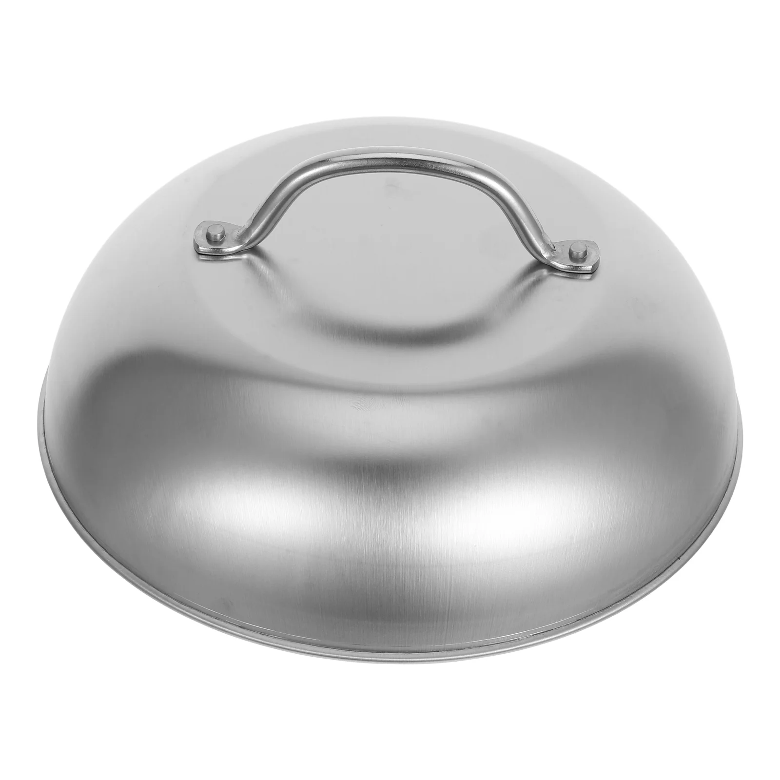 Stainless Steel Steamer Cover Plate Cover For Food Dinner Plate Lid Steak Cover Basting Cover Round Food Dome with Handle
Stainless Steel Steamer Cover Plate Cover For Food Dinner Plate Lid Steak Cover Basting Cover Round Food Dome with Handle