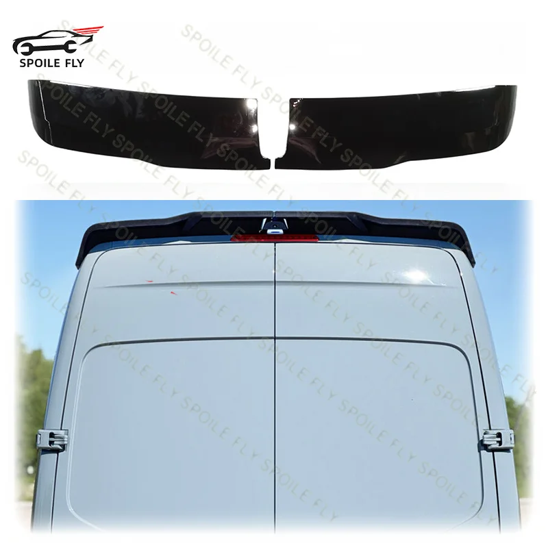 For Mercedes Benz Sprinter VS30 H2 VAN V Style 2019+ Rear Roof Spoiler Lip Wing High Quality ABS 2/Pcs Glossy Black Body Kit
For Mercedes Benz Sprinter VS30 H2 VAN V Style 2019+ Rear Roof Spoiler Lip Wing High Quality ABS 2/Pcs Glossy Black Body Kit