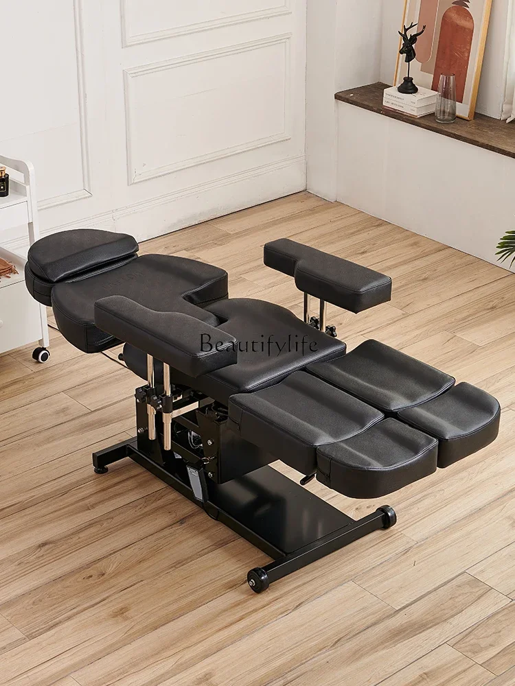 yj7 Electric tattoo bed Multifunctional split-leg folding bed 
yj7 Electric tattoo bed Multifunctional split-leg folding bed