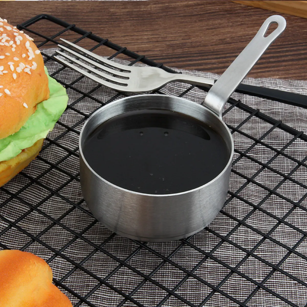 1Pcs Stainless Steel Mini Pot Nonstick Interior Rustproof Milk Pan Cooking Frying Sauce Pan Soup Pot Cookware Baking Tool
1Pcs Stainless Steel Mini Pot Nonstick Interior Rustproof Milk Pan Cooking Frying Sauce Pan Soup Pot Cookware Baking Tool