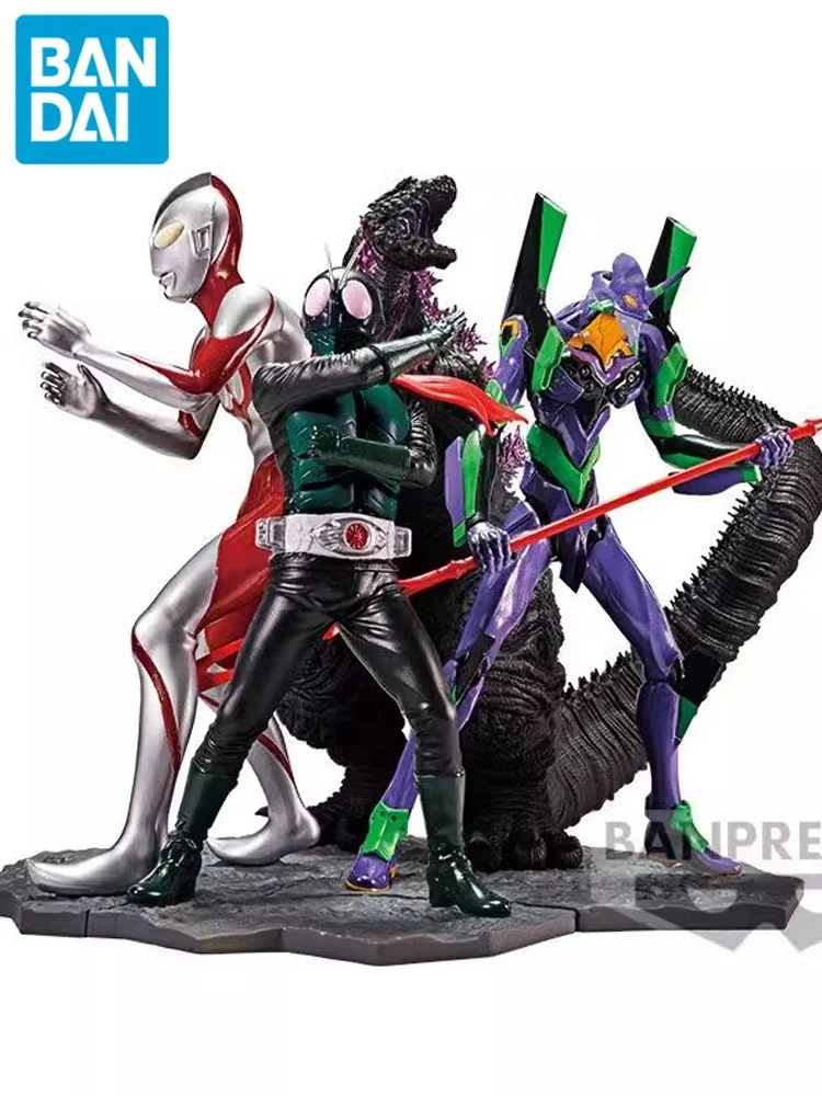 Original Bandai Masked Rider Shin NEON GENESIS EVANGEL Shin Ultraman Anime Action Figures Collection Ornaments Figure Toys Gift
Original Bandai Masked Rider Shin NEON GENESIS EVANGEL Shin Ultraman Anime Action Figures Collection Ornaments Figure Toys Gift