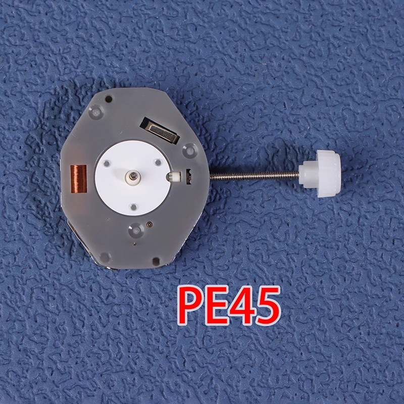 "PE45 Sunon Quartz Watch Movement from China: Featuring Two Hands and a Small Second Movement Module"
"PE45 Sunon Quartz Watch Movement from China: Featuring Two Hands and a Small Second Movement Module"