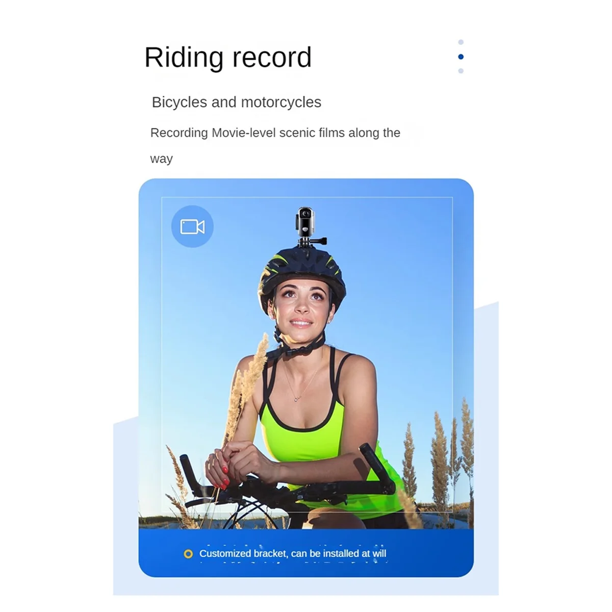 Y94A-Professional High-Definition Sports Camera Motorcycle Bicycle Recorder Outdoor Waterproof Anti Shake Ravel
Y94A-Professional High-Definition Sports Camera Motorcycle Bicycle Recorder Outdoor Waterproof Anti Shake Ravel