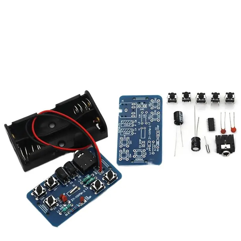 DIY Electronic Kits Wireless Stereo FM Radio Receiver Module PCB 76MHz-108MHz DC 1.8V-3.6V
DIY Electronic Kits Wireless Stereo FM Radio Receiver Module PCB 76MHz-108MHz DC 1.8V-3.6V