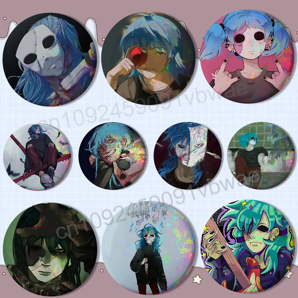 game Sal Larry Sally Face Round Exquisite Badge Brooches Creative Pins For Clothes Hat Backpack Gift Accessories
game Sal Larry Sally Face Round Exquisite Badge Brooches Creative Pins For Clothes Hat Backpack Gift Accessories