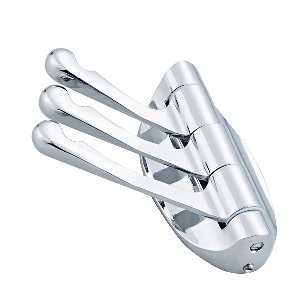 Triple Swivel Coat Hook Foldable Heavy Duty Wall Mount Bathroom Kitchen Triple Hook Swing Arm Foldable Clothes Rack Storage
Triple Swivel Coat Hook Foldable Heavy Duty Wall Mount Bathroom Kitchen Triple Hook Swing Arm Foldable Clothes Rack Storage