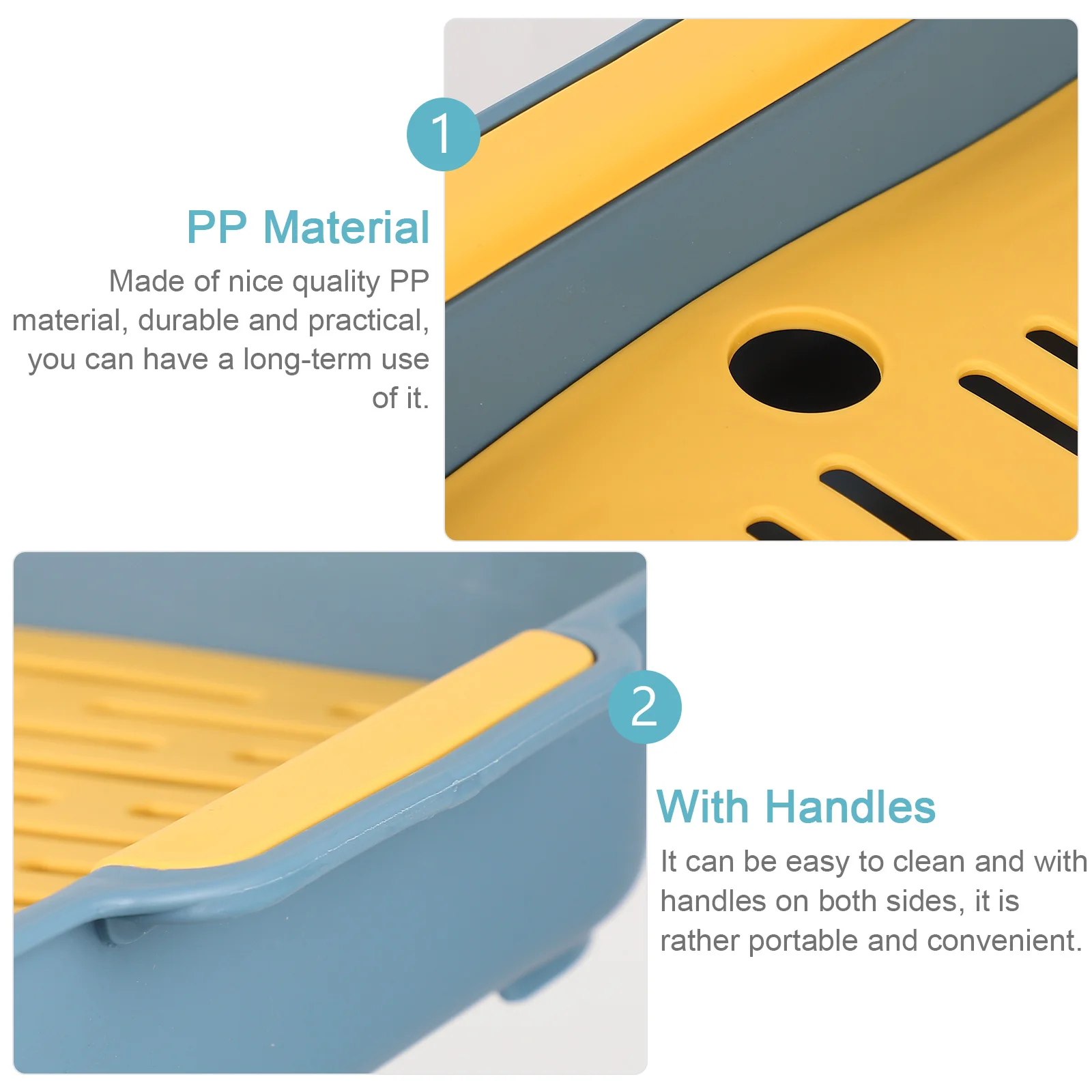 Fruit Plate PP Tea Tray Draining Board Portable Kitchen Bowls Dishes Storage Solution Drain Rack
Fruit Plate PP Tea Tray Draining Board Portable Kitchen Bowls Dishes Storage Solution Drain Rack