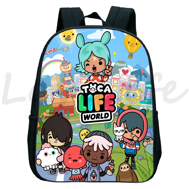 Toca Life World Backpack Cartoon Toca Boca School Bags Kids Kindergarten Bagpack Boys Girls Anime Rucksack Mini Bookbag Mochila
Toca Life World Backpack Cartoon Toca Boca School Bags Kids Kindergarten Bagpack Boys Girls Anime Rucksack Mini Bookbag Mochila