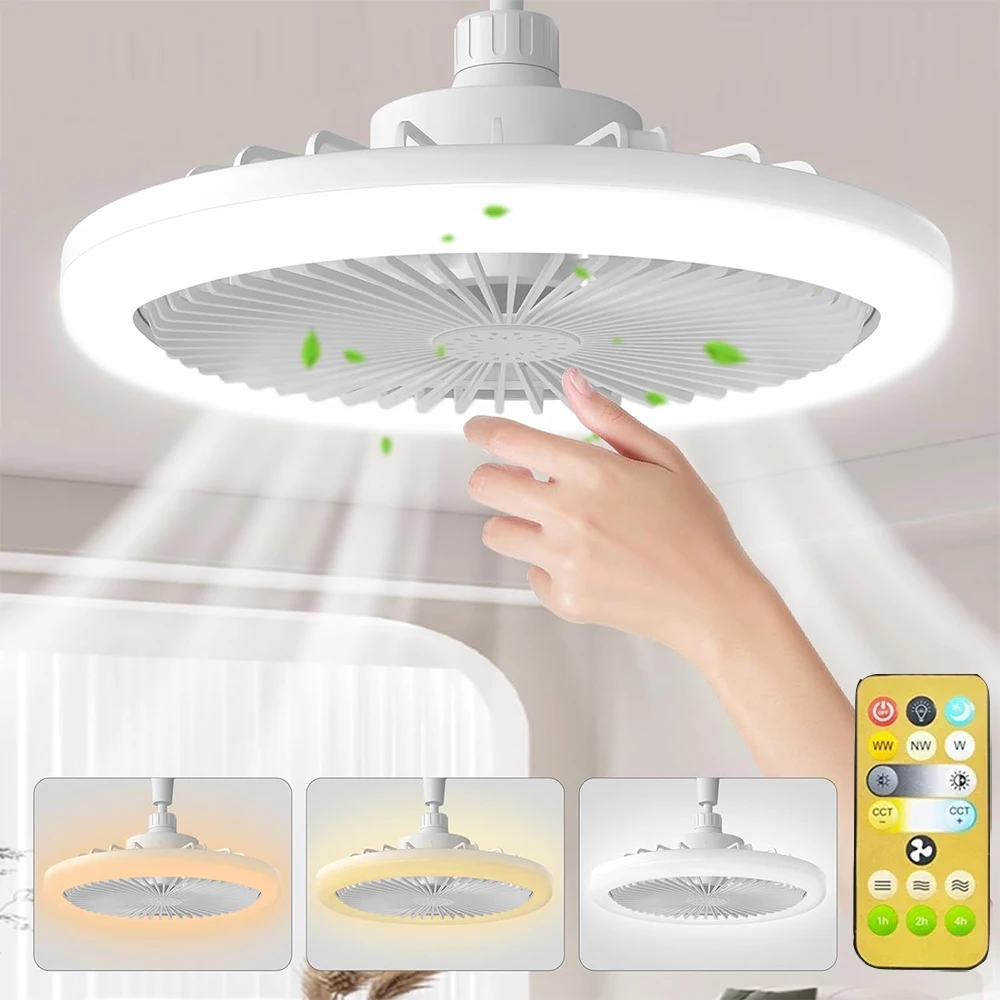 Умный потолочный вентилятор с подсветкой, 3 цвета, основание преобразователя E27, AC85-265V для гаража, спальни, ванной комнаты, кухни, ИСПОЛЬЗОВАНИЯ
Умный потолочный вентилятор с подсветкой, 3 цвета, основание преобразователя E27, AC85-265V для гаража, спальни, ванной комнаты, кухни, ИСПОЛЬЗОВАНИЯ