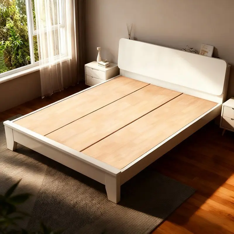 Solid wood bed, double bed, 1.5 single bed, high box storage for rent, home master bedroom 1.8
Solid wood bed, double bed, 1.5 single bed, high box storage for rent, home master bedroom 1.8