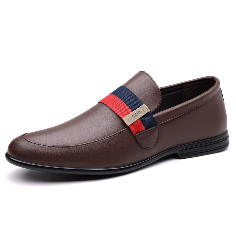Fashion Men Leather Casual Shoes Street Cool Slip-on Loafers Comfortable Driving Shoes Big Size
Fashion Men Leather Casual Shoes Street Cool Slip-on Loafers Comfortable Driving Shoes Big Size