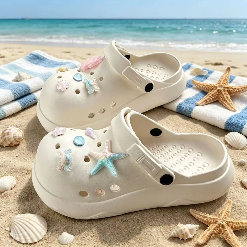 New Fashionable Clogs for Women, Summer Outdoor Wear, Pony Set, Girls' Student Clogs, Women's Thick-Soled Sandals, Women's Shoes
New Fashionable Clogs for Women, Summer Outdoor Wear, Pony Set, Girls' Student Clogs, Women's Thick-Soled Sandals, Women's Shoes