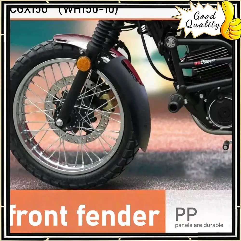 For HONDA CGX150 CGX 150 WH150-10 Motorcycle Mudguards Front fender longer and wider to block foreign objects Protective device
For HONDA CGX150 CGX 150 WH150-10 Motorcycle Mudguards Front fender longer and wider to block foreign objects Protective device
