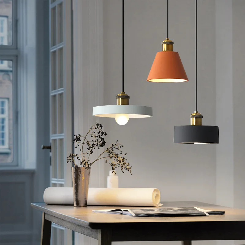 Modern Vintage Pendant Light Three Simple Creative Macaron Iron Lamp Bar Nostalgic Personalized Hanging Lamps
Modern Vintage Pendant Light Three Simple Creative Macaron Iron Lamp Bar Nostalgic Personalized Hanging Lamps
