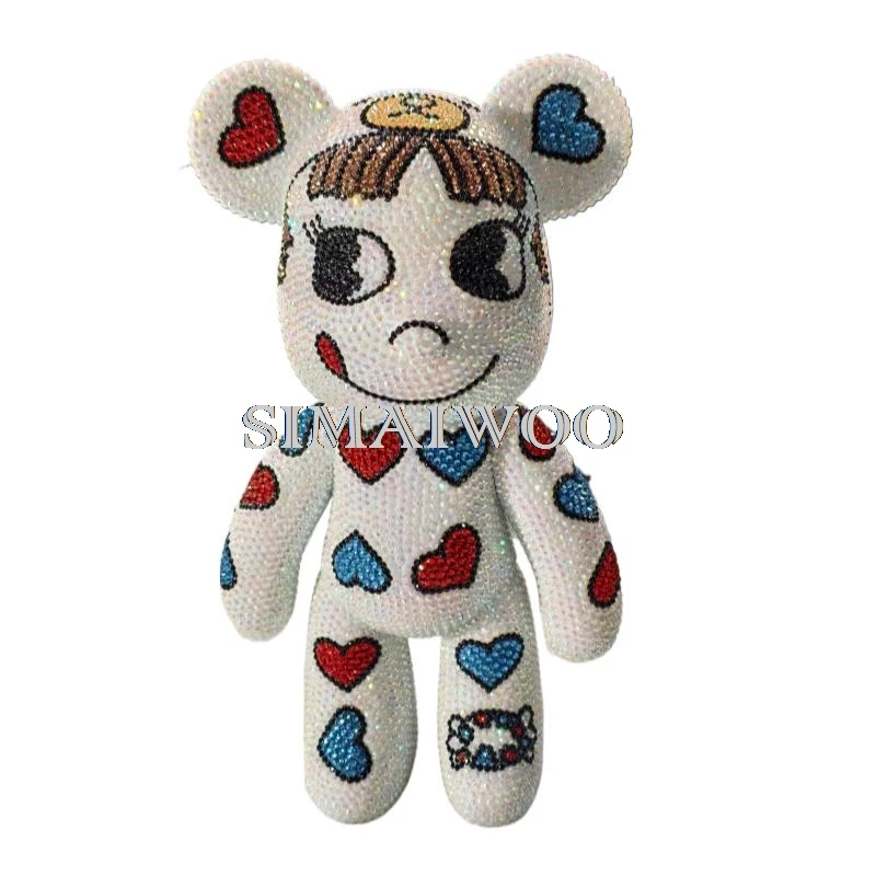 Custmizable Rhinestone Bear Statue Cartoon Heart Graffiti DIY Mosaic Doll Bling Toy Cross Stitch Kids Bithday Christmas Gift
Custmizable Rhinestone Bear Statue Cartoon Heart Graffiti DIY Mosaic Doll Bling Toy Cross Stitch Kids Bithday Christmas Gift