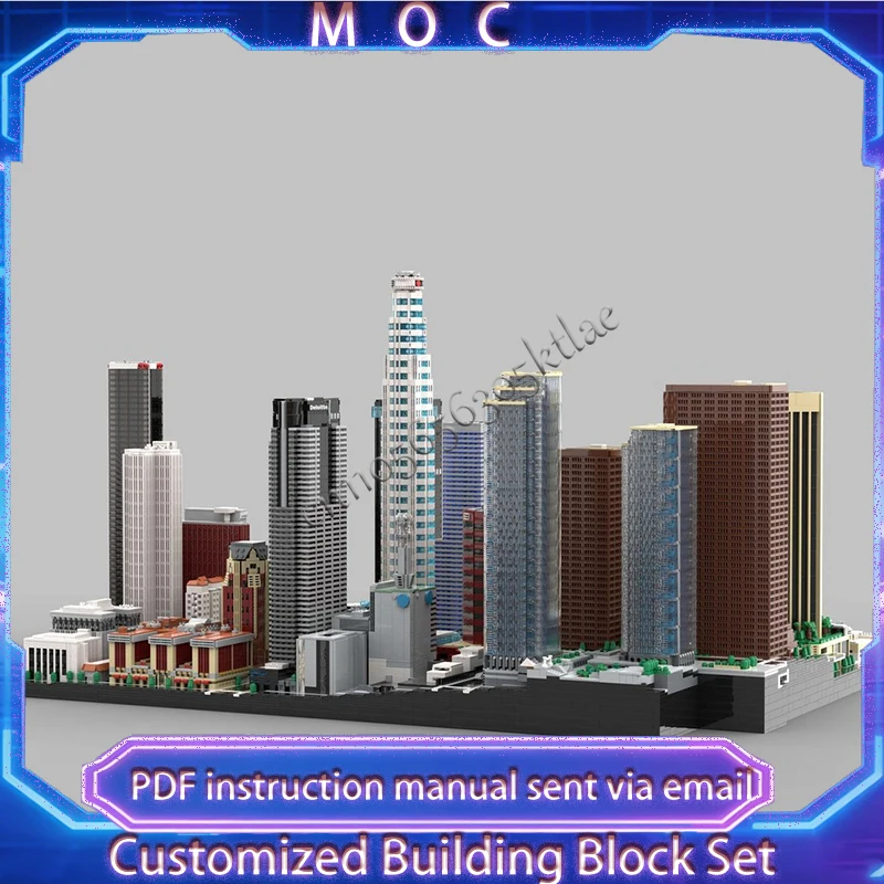 49544 PCS City Street Scene Architecture Downtown Los Angeles Phase 1 MOC Building Block Model DIY Toy Children Festival Gifts
49544 PCS City Street Scene Architecture Downtown Los Angeles Phase 1 MOC Building Block Model DIY Toy Children Festival Gifts