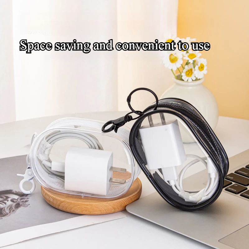 Transparent Data Cable Storage Bag Travel Out Digital Charger Management Protection Visual Multi-purpose Finishing Portable Tote
Transparent Data Cable Storage Bag Travel Out Digital Charger Management Protection Visual Multi-purpose Finishing Portable Tote